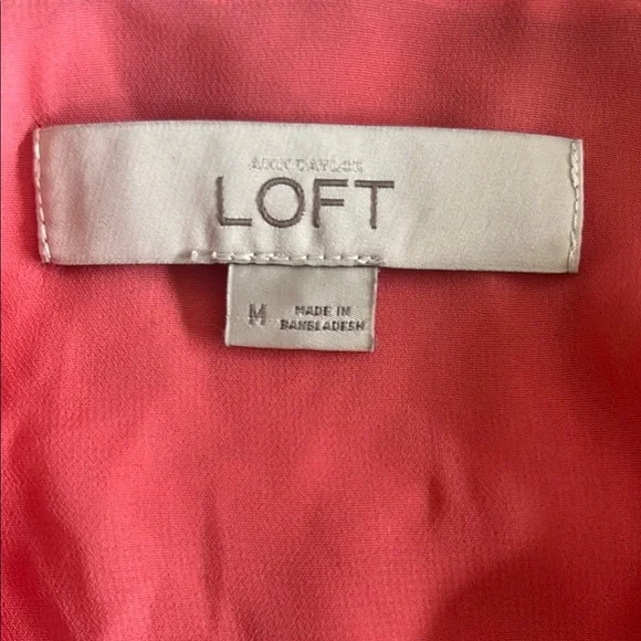 Ann Taylor LOFT Women’s Pink Relaxed Camisole with Spaghetti Straps EUC Size M - Picture 5 of 7